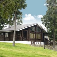 Шале с купелью и финской сауной Загородного Клуба Целеево Гольф и Поло Клуб