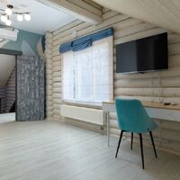 Номер "Коттедж с бассейном и сауной"