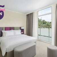 Альфа Гранд Люкс 2-комнатный с балконом Отеля ФиоЛето All Inclusive Family Resort