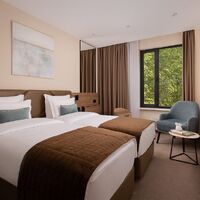 Стандарт с двумя односпальными кроватями Отеля Palmira Garden