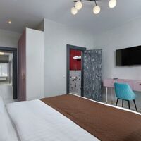 Номер "Коттедж с бассейном и сауной"