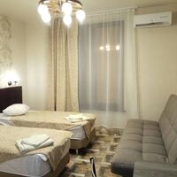 Номер с 2-мя отдельными кроватями (вид на бассейн) Гостевого дома Березка Юг