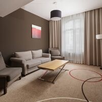 Привилегия Люкс с односпальными кроватями Отеля Панорама by Mercure Красная Поляна
