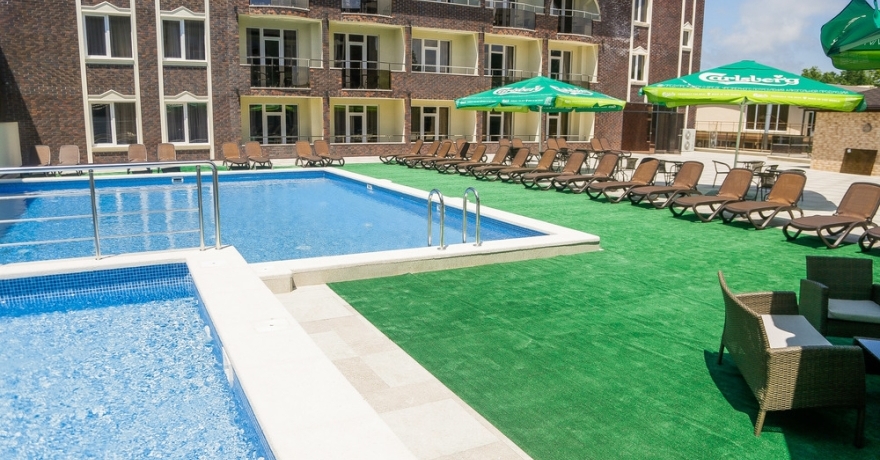 Официальное фото Отеля Эмеральдика Family Beach Hotel 3 звезды