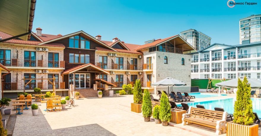 Официальное фото Отеля Абрикос Гарден 3 звезды